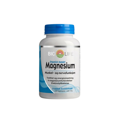 Magnesium – 120 kapsler