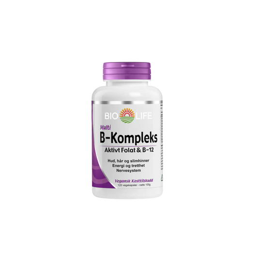 Multi B-Kompleks – 120 kapsler