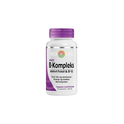 Multi B-Kompleks – 60 kapsler