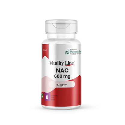 NAC 600 mg – 60 kapsler