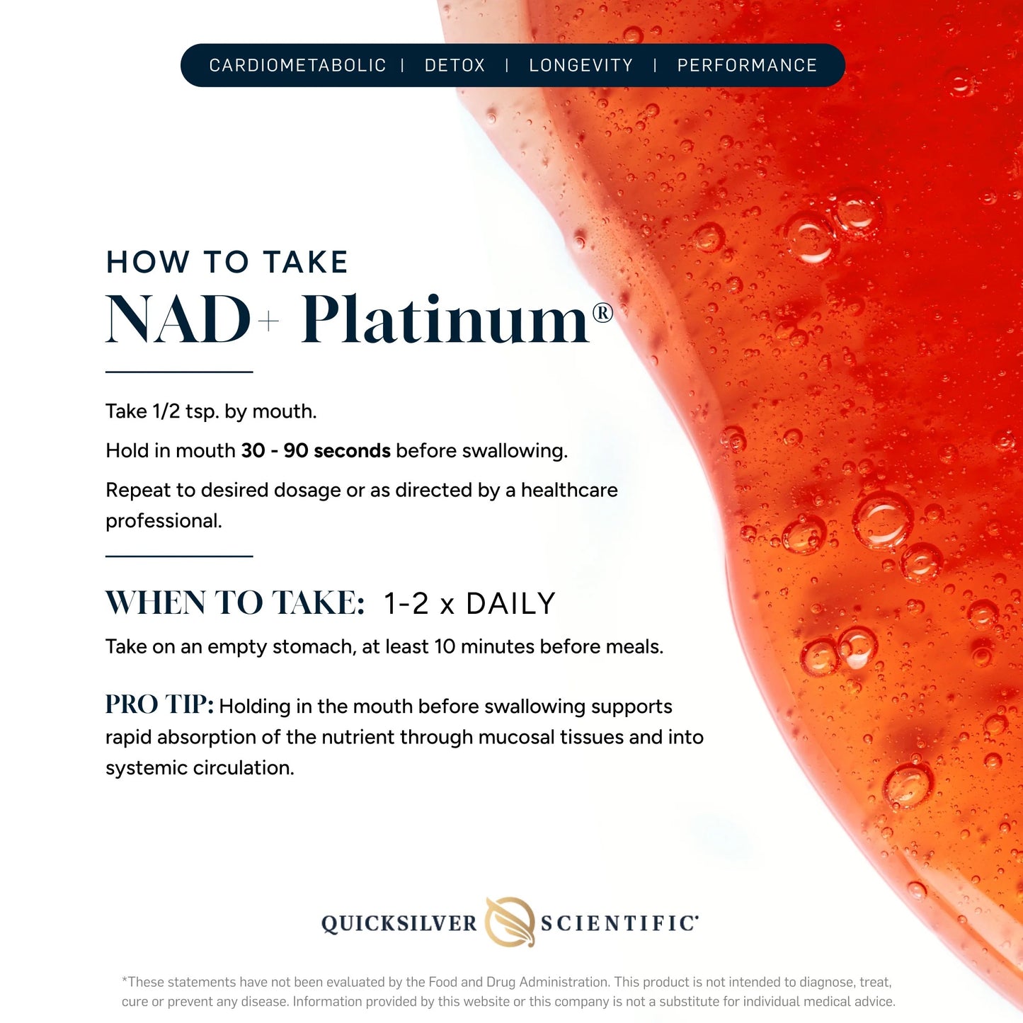 NAD+ Platinum 100 ml