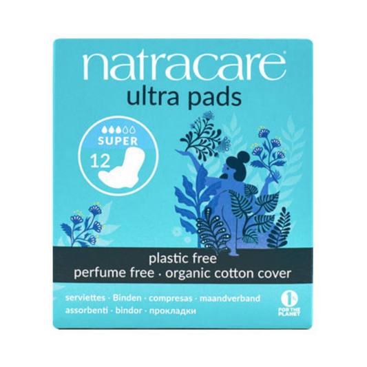 Natracare Super med vinger - 12 stk