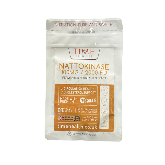 Nattokinase 100 mg / 2000 FU – Fermentert soyabønneekstrakt