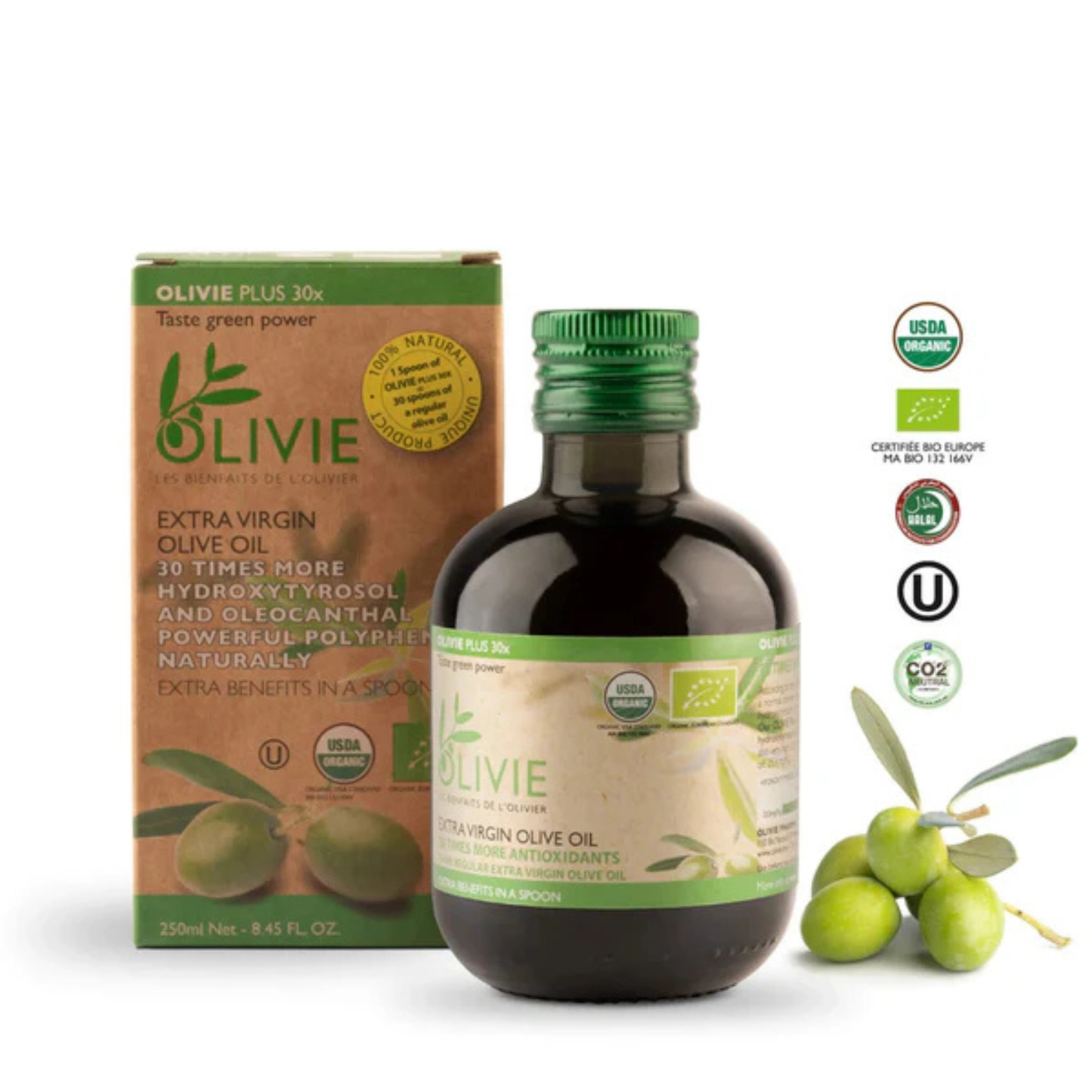 Olivie Plus 30X: The Superior Organic Extra Virgin Olive Oil