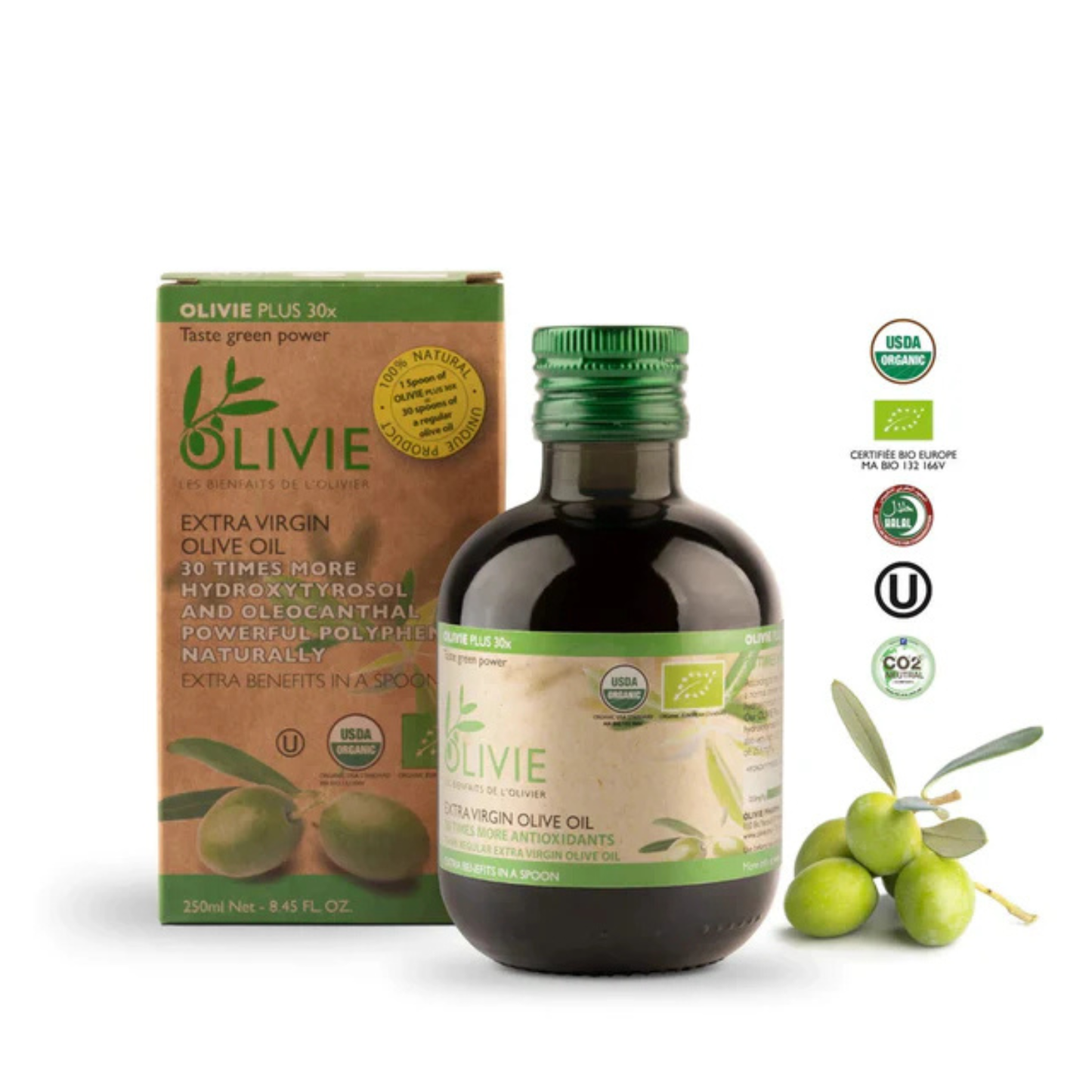 Olivie Plus 30X: The Superior Organic Extra Virgin Olive Oil