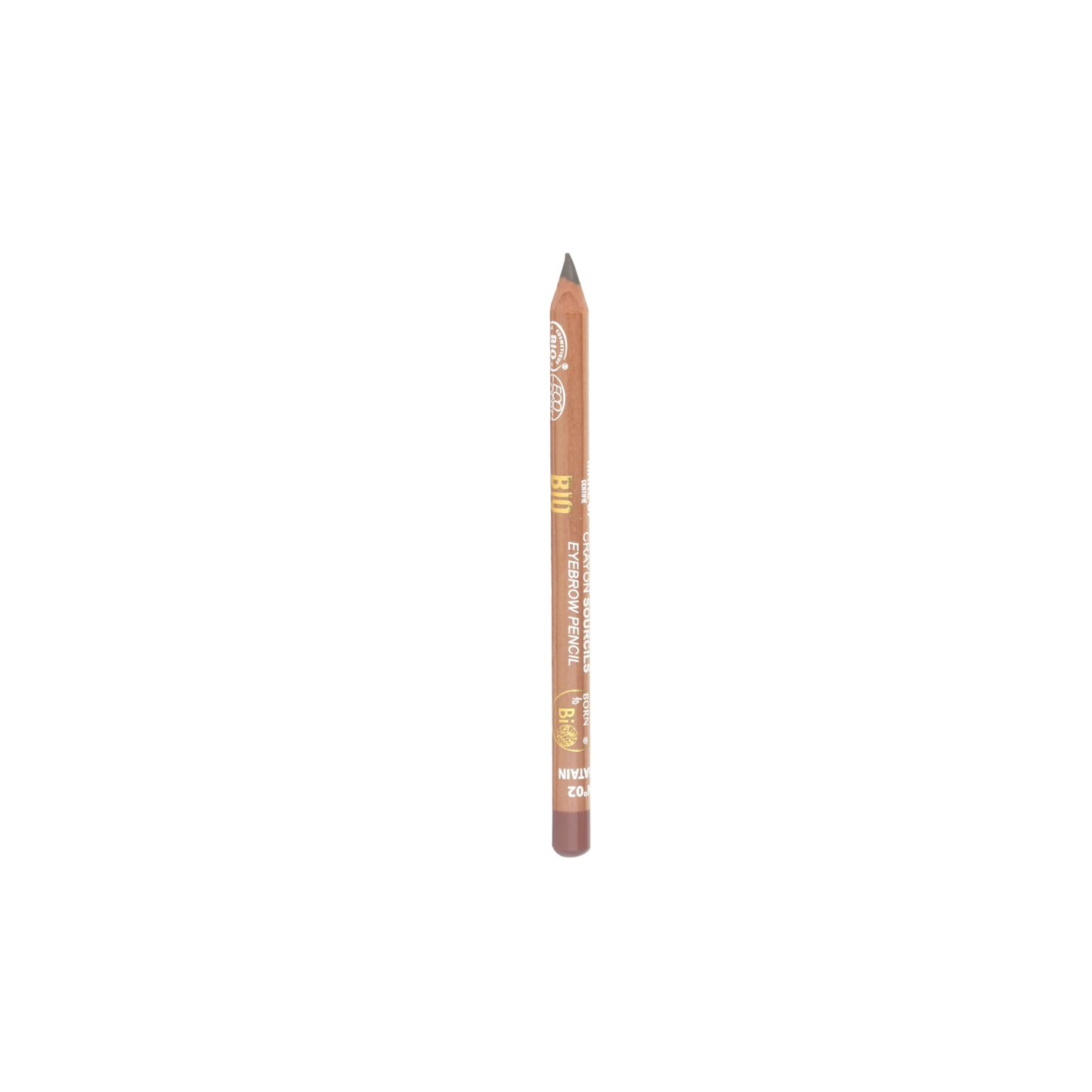 Organic Eyebrow Pencil - Kastanjebrun N°02