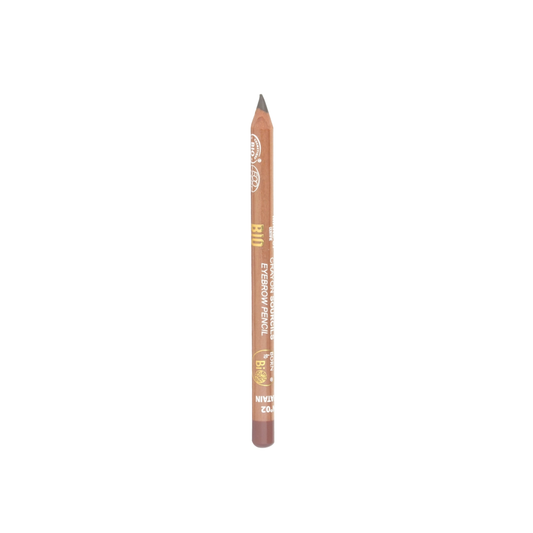 Organic Eyebrow Pencil - Kastanjebrun N°02