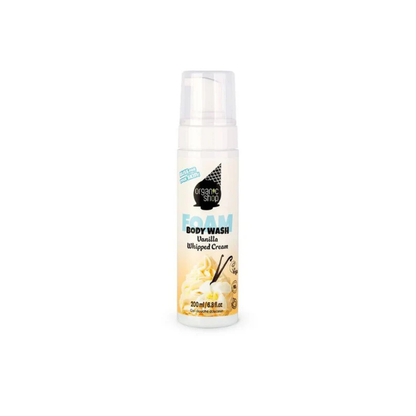 Organic Shop Body Wash Vanilla Whipped Cream