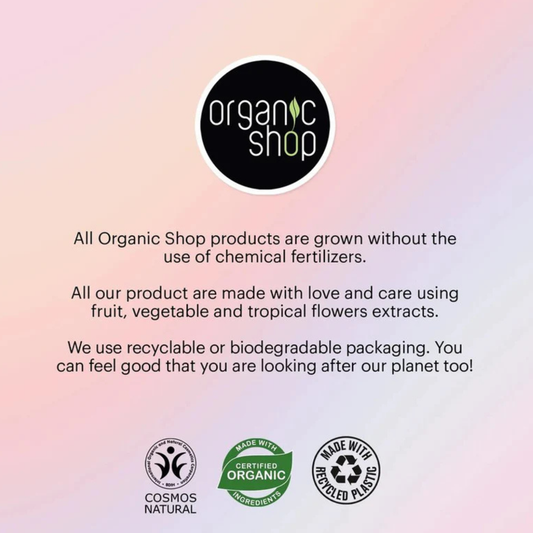 Organic Shop Body Wash Vanilla Whipped Cream
