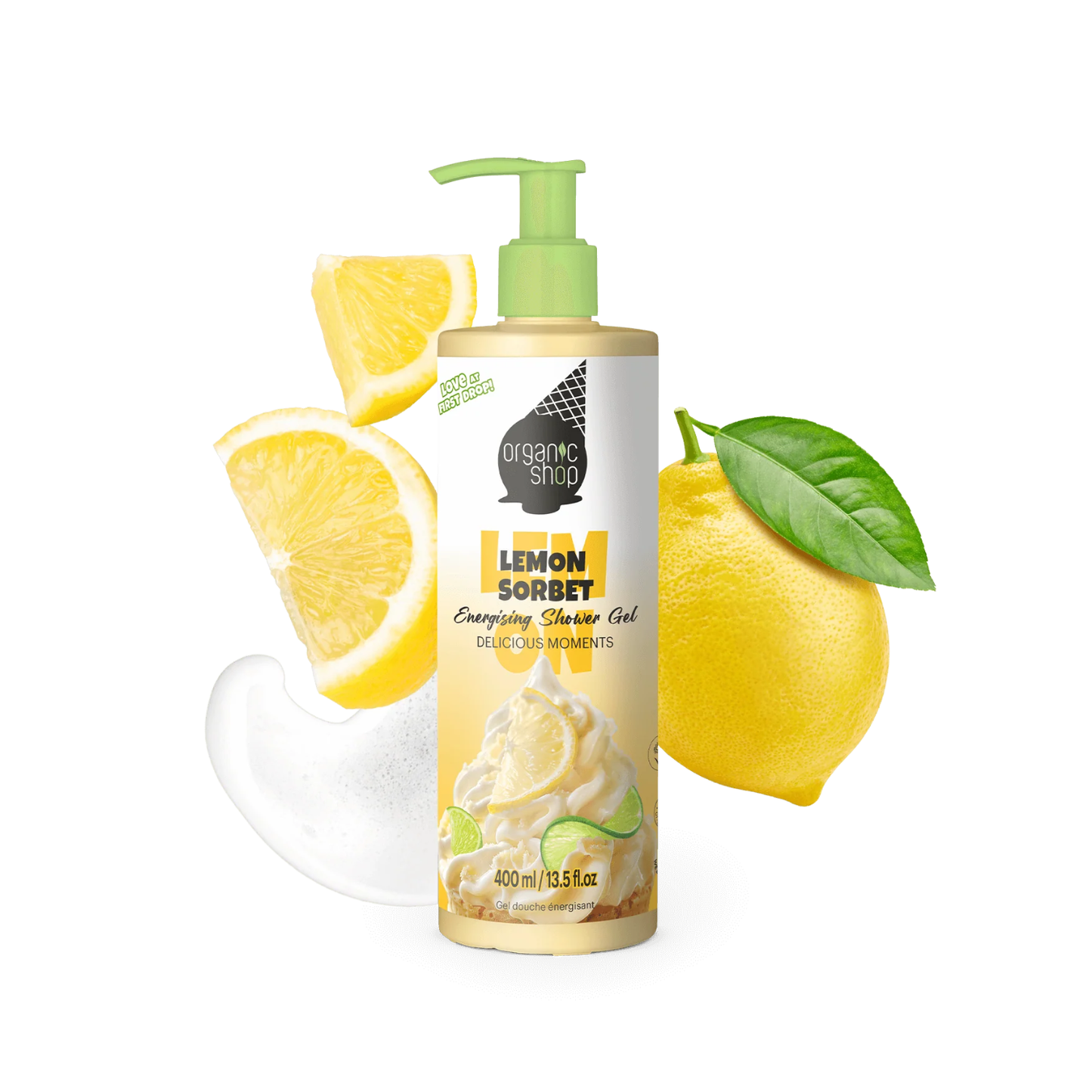 Organic Shop Lemon Sorbet Shower Gel