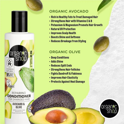 Organic Shop Repairing Conditioner Avocado & Olive
