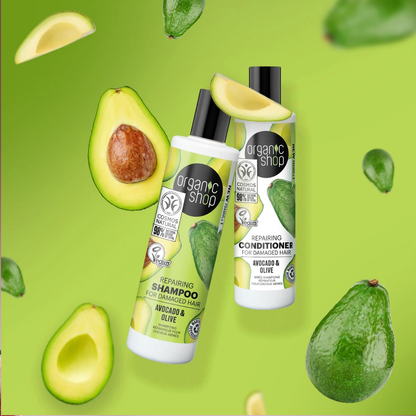 Organic Shop Repairing Shampoo Avocado & Olive
