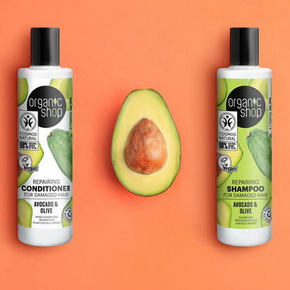 Organic Shop Repairing Shampoo Avocado & Olive