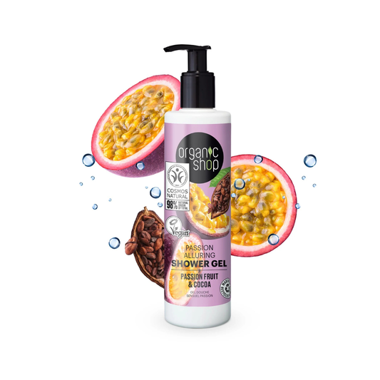 Organic Shop Shower Gel Passion Fruit & Cacao