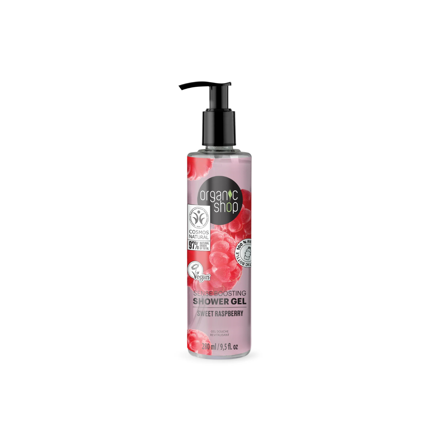 Organic Shop Shower Gel Sweet Raspberry