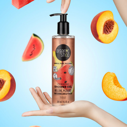 Organic Shop shower gel watermelon & peach