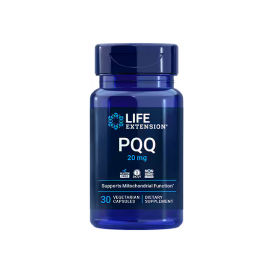 PQQ - 20 mg, 30 kapsler