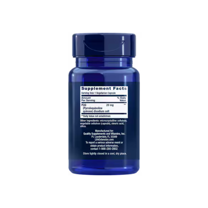 PQQ - 20 mg, 30 kapsler