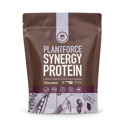 Planteforce Synergy Protein Sjokolade – 400 g