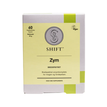 SHIFT Zym Bredspektret – 60 kapsler
