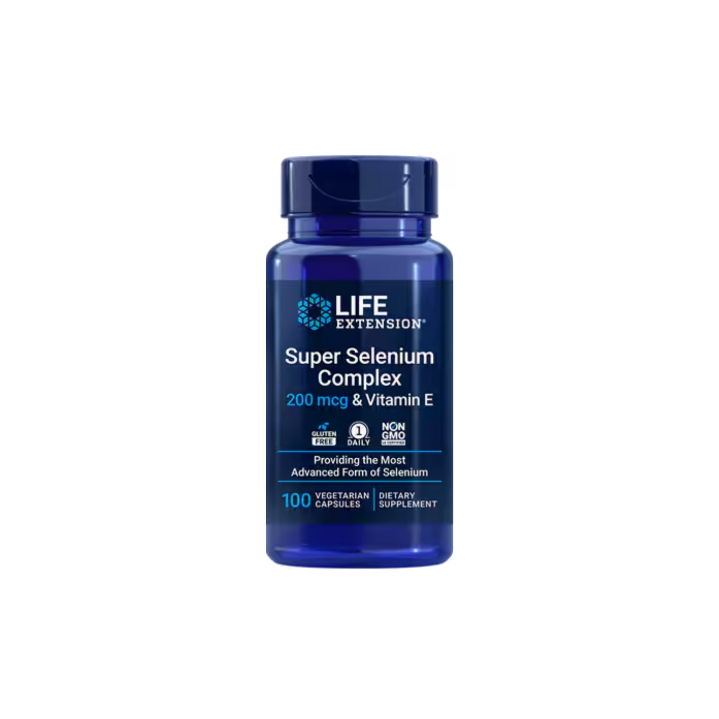 Super Selenium Complex – 200 mcg med vitamin E - 100 kapsler