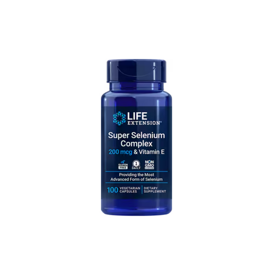 Super Selenium Complex – 200 mcg med vitamin E - 100 kapsler