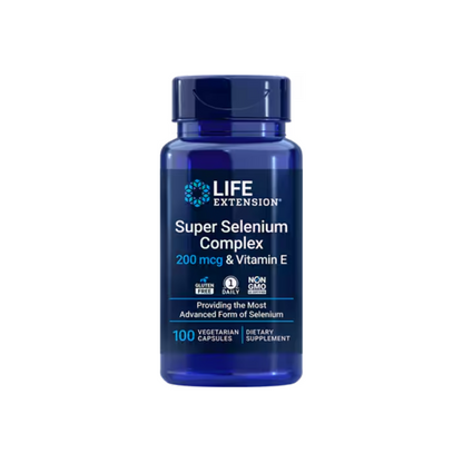 Super Selenium Complex – 200 mcg med vitamin E - 100 kapsler