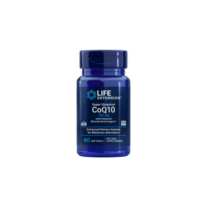 Super Ubiquinol CoQ10 with Enhanced Mitochondrial Support™ – 100 mg, 60 kapsler