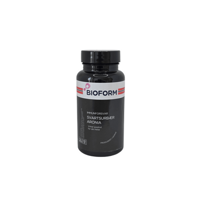 Svartsurbær (Aronia) – 60 kapsler