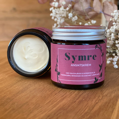 Symre ansiktskrem med rødkløver og nyperose 60 ml