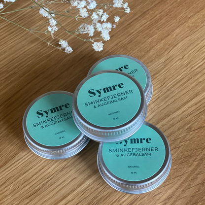 Symre sminkefjerner og augebalsam naturell 15 ml