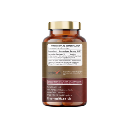 Berberine Phytosome® - 60 kapsler