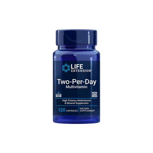 Two-Per-Day Multivitamin – 120 kapsler