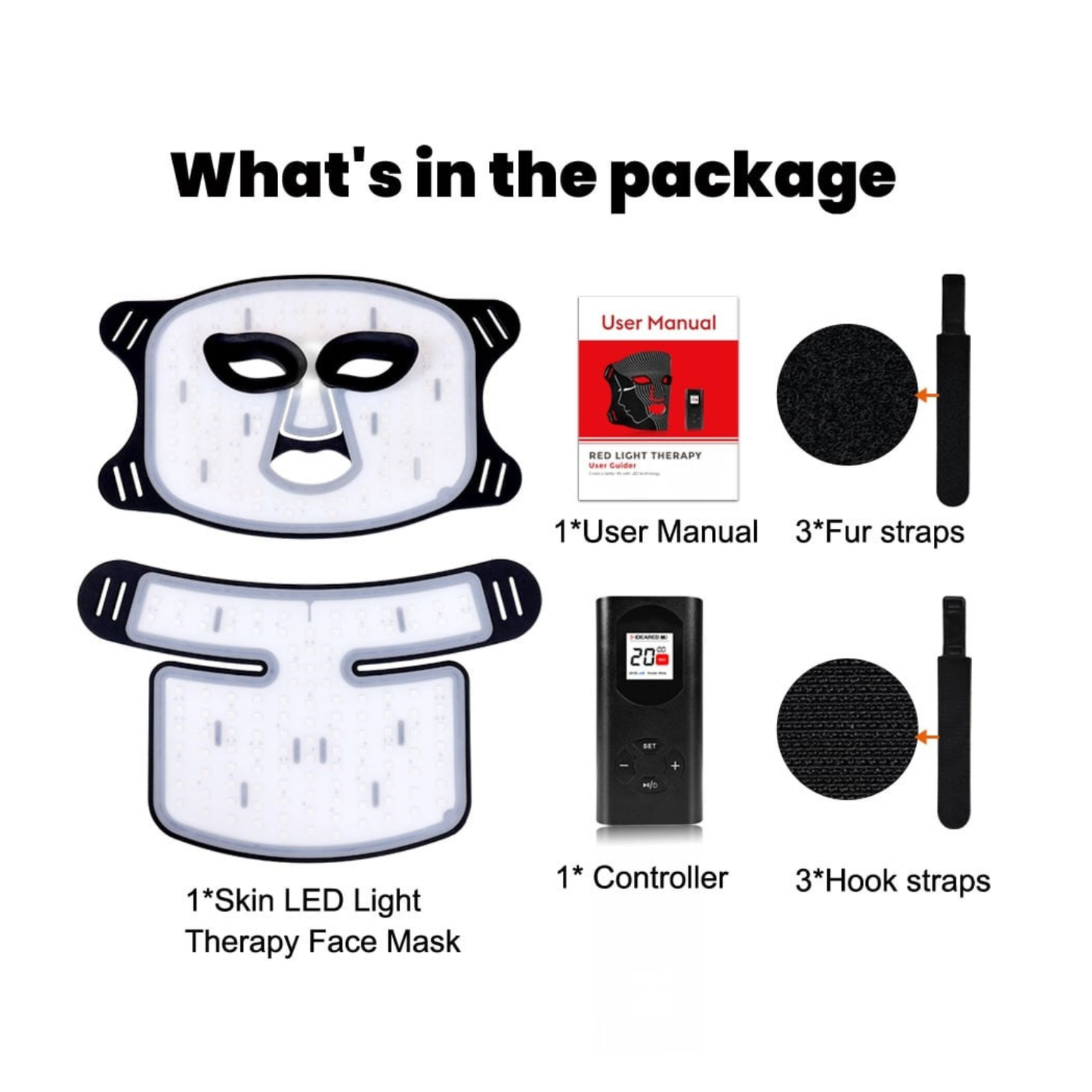 Uno Vita`s Advanced Beauty LED Light Therapy Facemask