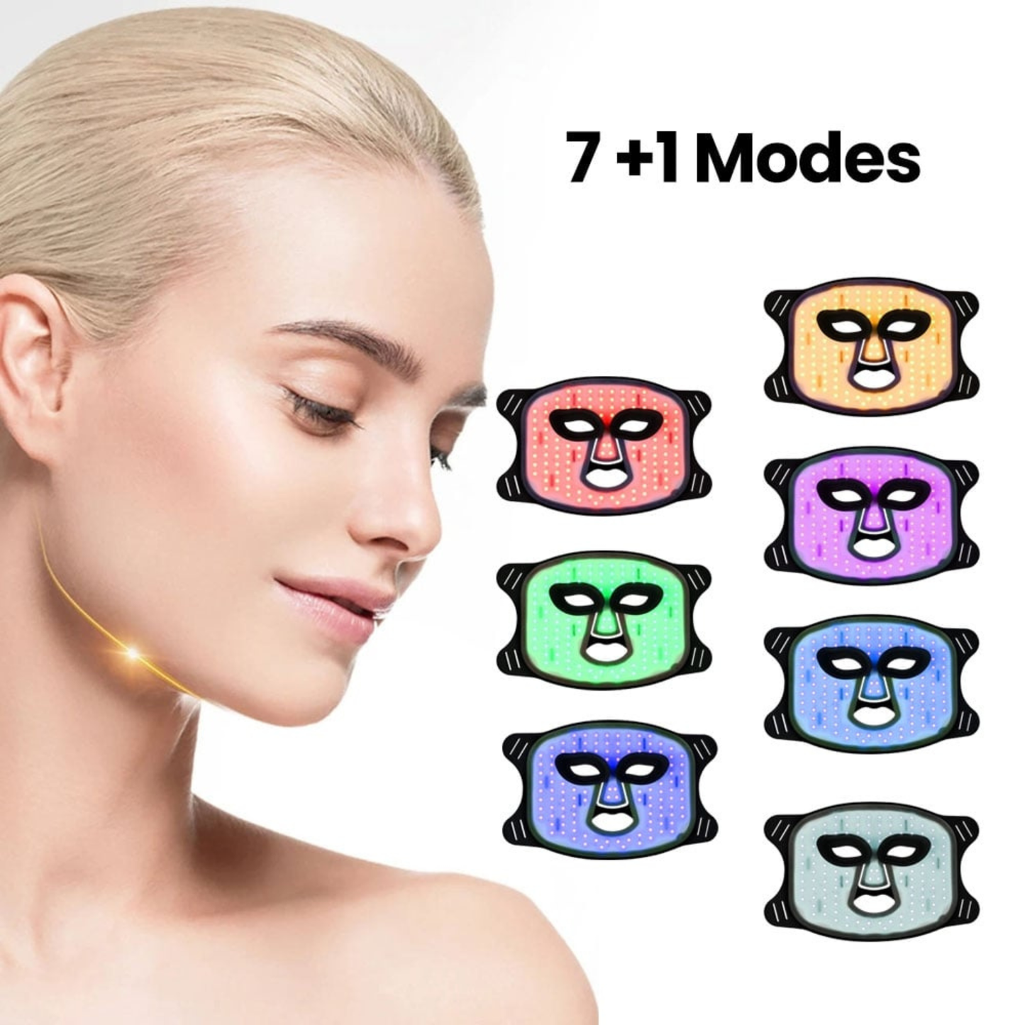 Uno Vita`s Advanced Beauty LED Light Therapy Facemask