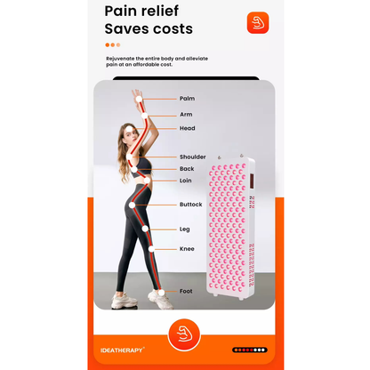 Uno Vita's RLPRO200 LED Therapy Light (full spectrum red light therapy)