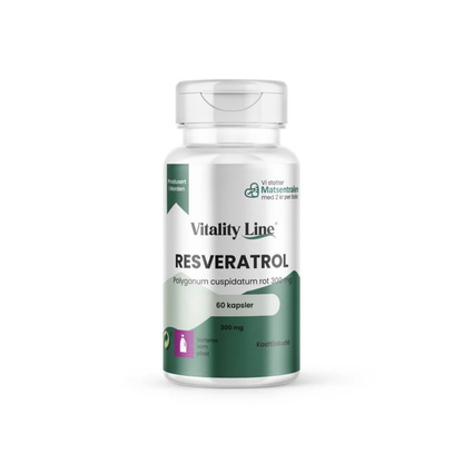 Vitality Line Resveratrol – 60 kapsler