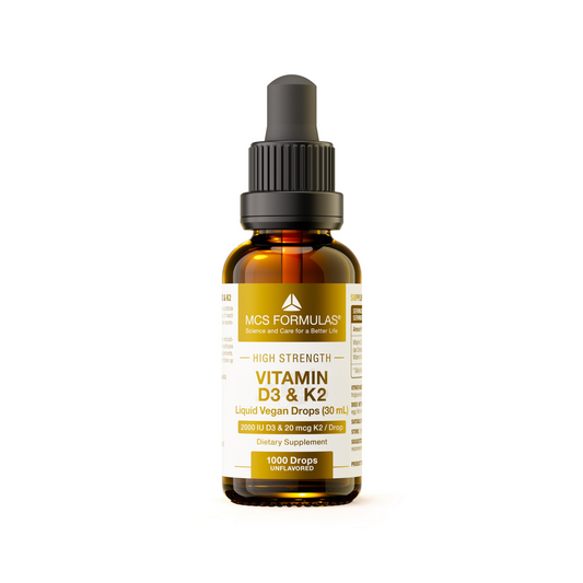 Vitamin D3 + K2  – Flytende dråper