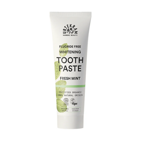 Tannkrem - Fresh Mint Whitening uten fluor 75 ml
