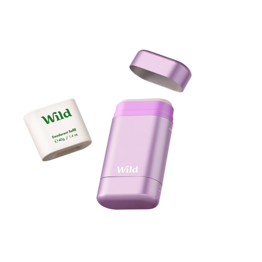 Wild deo starterpack lilla etui coconut & vanilla 40g