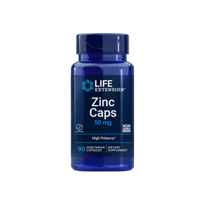 Zinc Caps – 50 mg, 90 kapsler