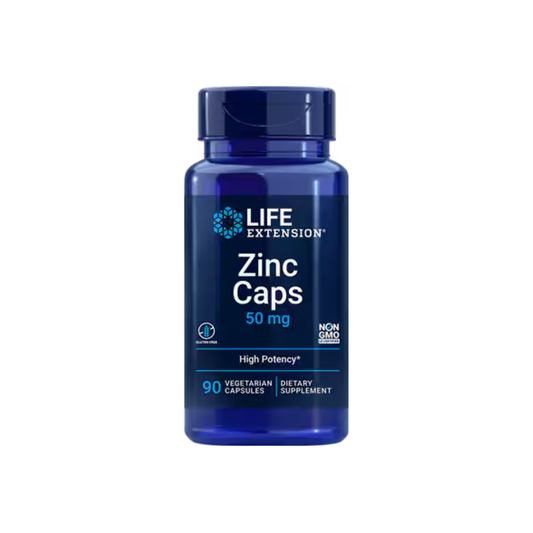 Zinc Caps – 50 mg, 90 kapsler