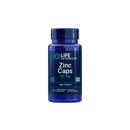 Zinc Caps – 50 mg, 90 kapsler