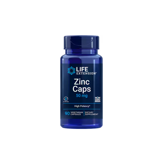 Zinc Caps – 50 mg, 90 kapsler